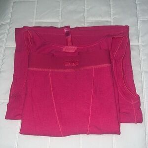 SKIMS Pink Tank Top